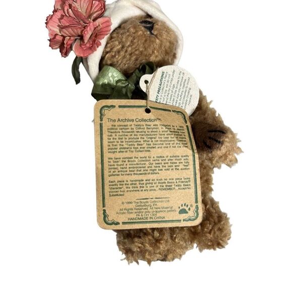 Boyds Bears Carmella de Bearvoire Plush Retired Tags Archive Collection Bear - Picture 9 of 12